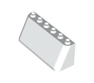 LEGO White Windscreen 2 x 6 x 2 (4176 / 35336)