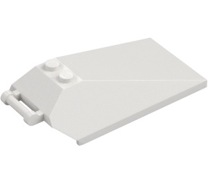 LEGO White Windscreen 4 x 8 x 2 with Handle (21849 / 35328)