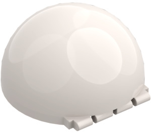 LEGO White Windscreen 6 x 6 x 3 Dome with Hinge (30083)