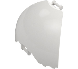 LEGO White Windscreen with Handles (87375)