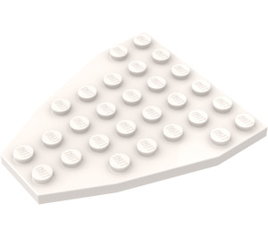 LEGO Bianco Ala 7 x 6 senza intagli per bottoncini (2625)