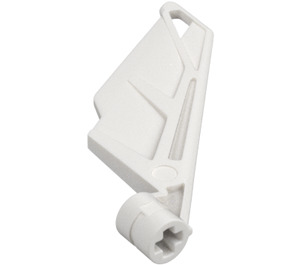 LEGO White Wing with Axle Hole (61800)