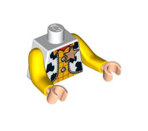 LEGO Wit Woody Torso (973 / 87858)