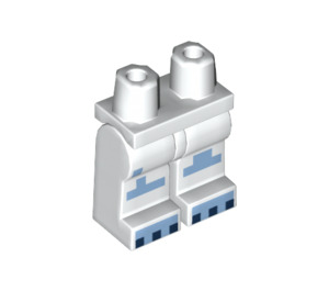 LEGO Wit Yeti Minifigure Heupen en benen (3815 / 75453)