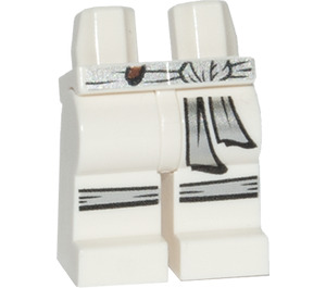 LEGO White Zane Legs (3815 / 26616)