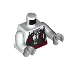 LEGO White Zombie Groom Torso (973 / 76382)