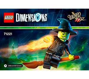 LEGO Wicked Witch Fun Pack 71221 Instructions