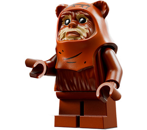 LEGO Wicket with Tan Face and Hood Wrinkles Minifigure