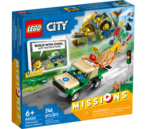 LEGO Wild Animal Rescue Missions Set 60353 Packaging