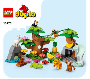 LEGO Wild Animals of South America Set 10973 Instructions
