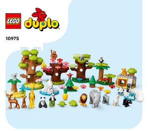 LEGO Wild Animals of the World 10975 Instructions