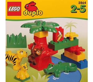 LEGO Wild Animals Set 2864 Packaging