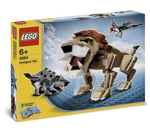 LEGO Wild Hunters Set 4884 Packaging