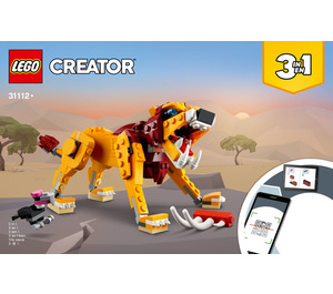 LEGO Wild Lion Set 31112 Instructions