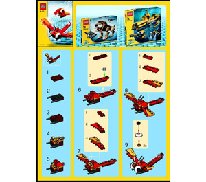 LEGO Wild Pod Set (boxed) 4349-1 Instructions