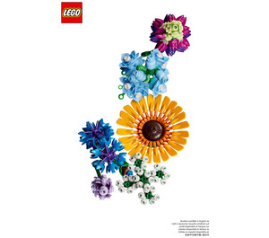 LEGO Wildflower Bouquet 10313 Instructions
