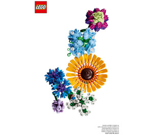 LEGO Wildflower Bouquet 10313 Anweisungen