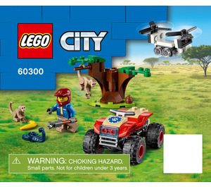 LEGO Wildlife Rescue ATV Set 60300 Instructions