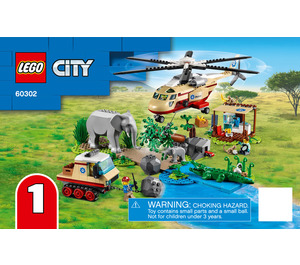 LEGO Wildlife Rescue Operation Set 60302 Instructions