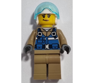 LEGO Wildlife Rescue Pilot with Helmet Minifigure