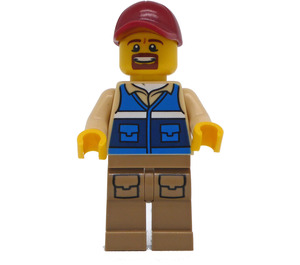 LEGO Wildlife Rescue Worker minifiguur
