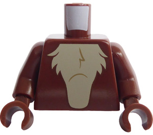 LEGO Wile E. Coyote Minifig Torso (973)