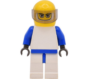 LEGO Williams F1 Team Race zonder Torso Sticker Minifiguur