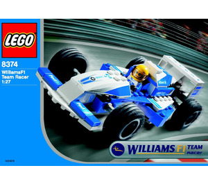 LEGO Williams F1 Team Racer 8374 Instructions