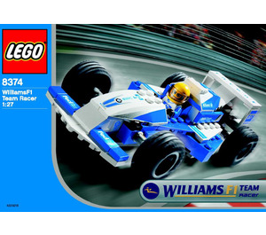 LEGO Williams F1 Team Racer 8374 Instructies