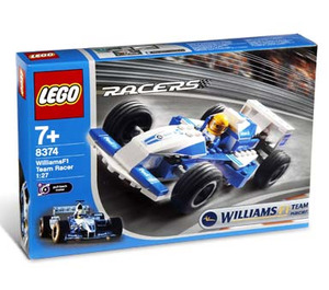 LEGO Williams F1 Team Racer Set 8374 Packaging