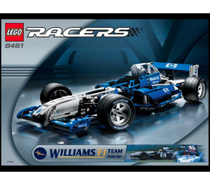 LEGO Williams F1 Team Racer 8461 Instructies