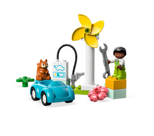 LEGO Wind Turbine and Electric Car 10985