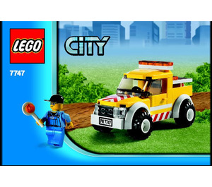 LEGO Wind Turbine Transport 7747 Instructions