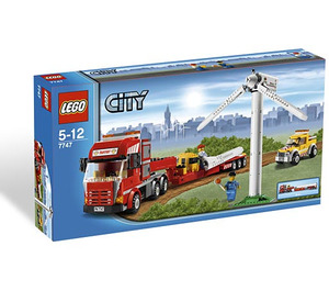 LEGO Wind Turbine Transport 7747 Packaging
