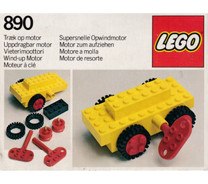 LEGO Wind-Up Motor Set 890-1