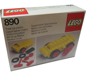 LEGO Wind-Omhoog Motor 890-1 Packaging