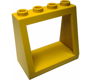 LEGO Windschutzscheibe 2 x 4 x 3 mit versenkten massiven Bolzen (2352)
