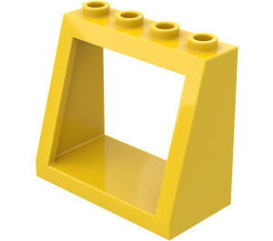 LEGO Pare-brise 2 x 4 x 3 avec des tenons pleins (2352)