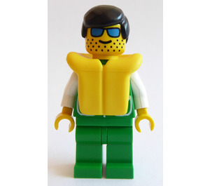 LEGO Windsurfer mit Life Preserver Minifigur
