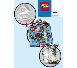 LEGO Winter Fun VIP Add-auf Pack 40610 Instructions