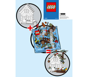 LEGO Winter Fun VIP Add-On Pack 40610 Instrukce