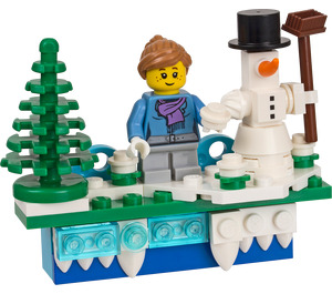 LEGO Winter Holiday Magneet (853663)