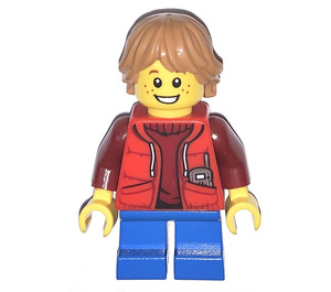 LEGO Winter Holiday Trein Kind Minifiguur