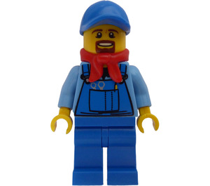 LEGO Winter Holiday Trein Man minifiguur