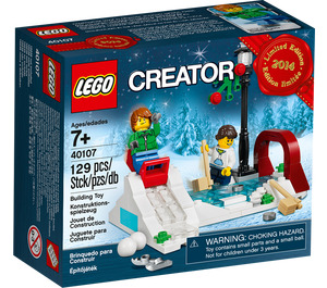 LEGO Winter Skating Scene Set 40107 Packaging