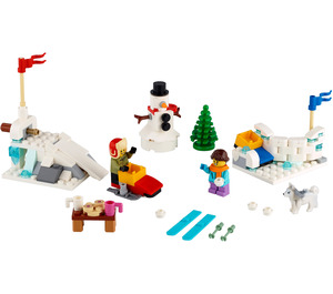 LEGO Winter Snowball Fight 40424