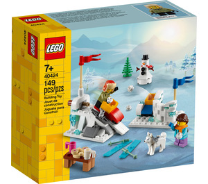 LEGO Winter Snowball Fight Set 40424 Packaging