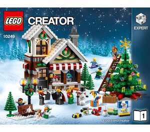 LEGO Winter Toy Shop Set 10249 Instructions