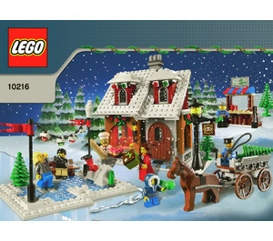 LEGO Winter Village Bakery Set 10216 Instructions