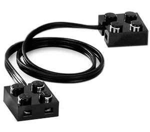 LEGO Wire with 2 x 2 x 0.7 Brick on each End 16 cm (20 Studs) (75938)